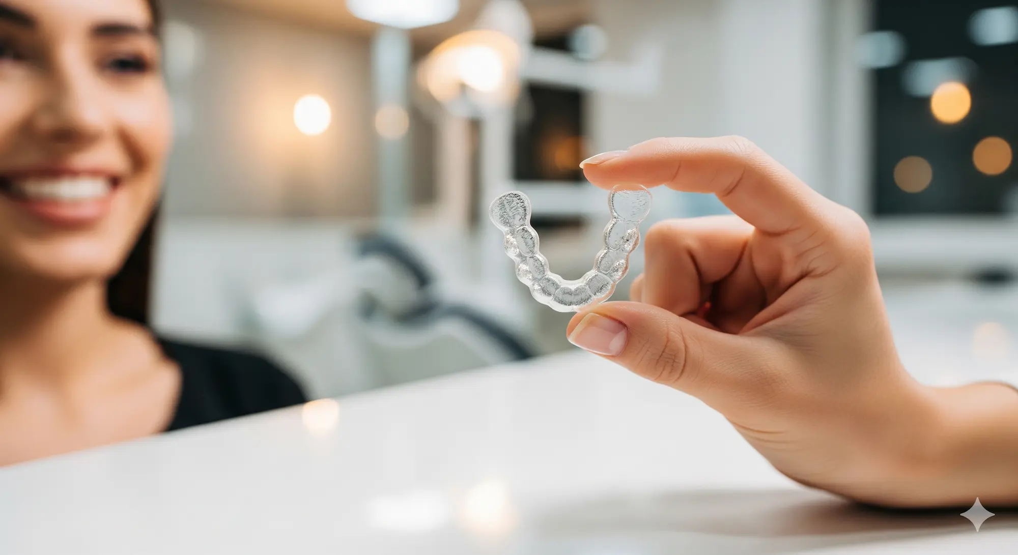 Retenedores fijos y móviles tras tratamiento de ortodoncia en Clínica Bajo, Los Cristianos, Tenerife.